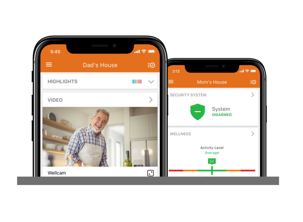 smart phones keep you connected to the senior alert system